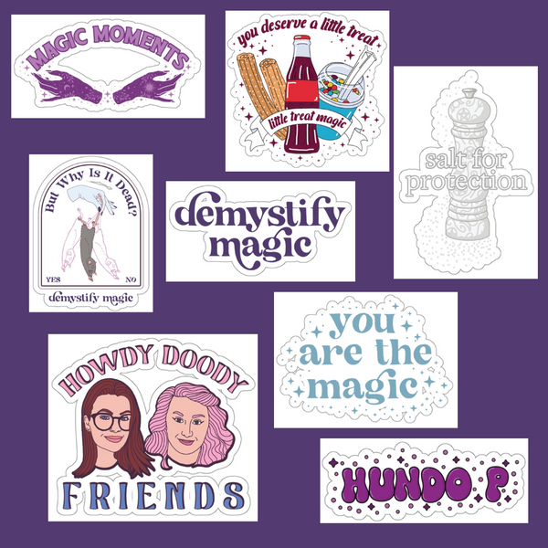 Demystify Magic Sticker Pack